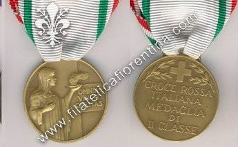 Croce Rossa Italiana - Medaglia di II^ Classe