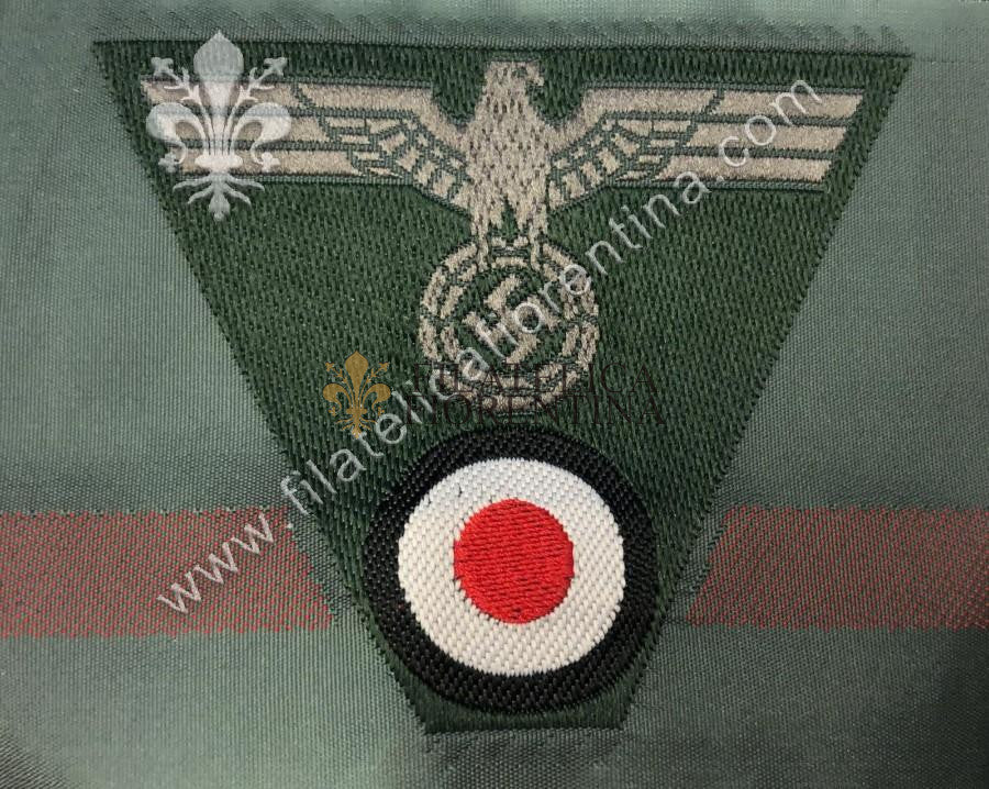 Fregio truppa da bergmütze mod. 1943 - Bevo ( in seta)