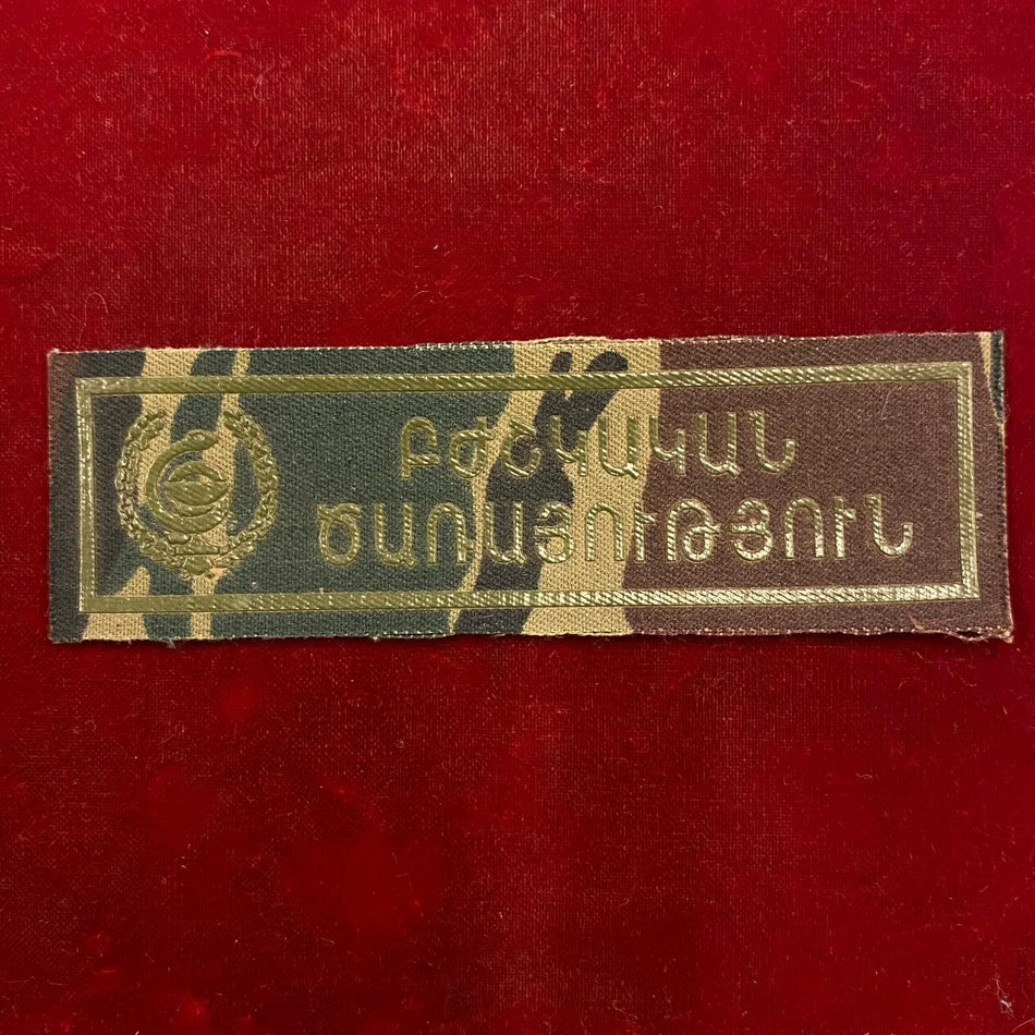 Distintivo da petto - Specialità Sanità (Armenia)