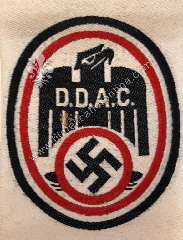 Distintivo in stoffa della D.D.A.C. Deutscher Automobil-Club