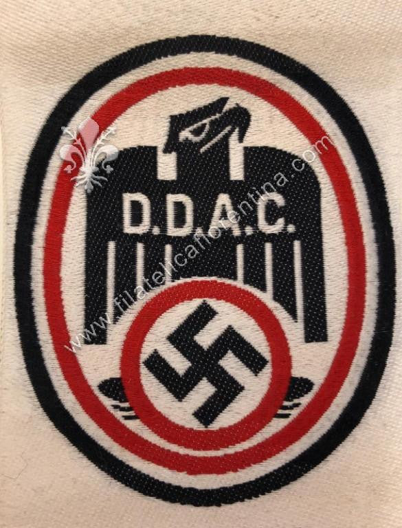 Distintivo in stoffa della D.D.A.C. Deutscher Automobil-Club