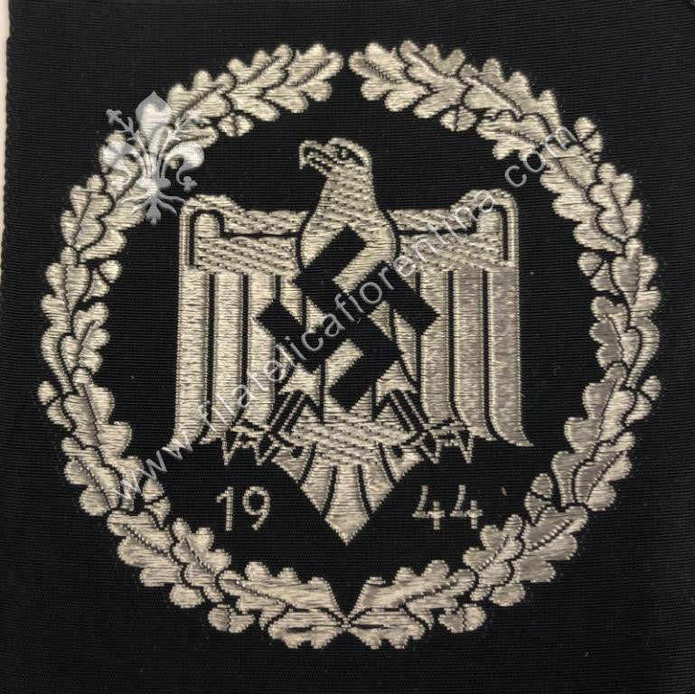 Distintivo della DRL Deutsche Reichsbund fur Leibesubungen - in seta