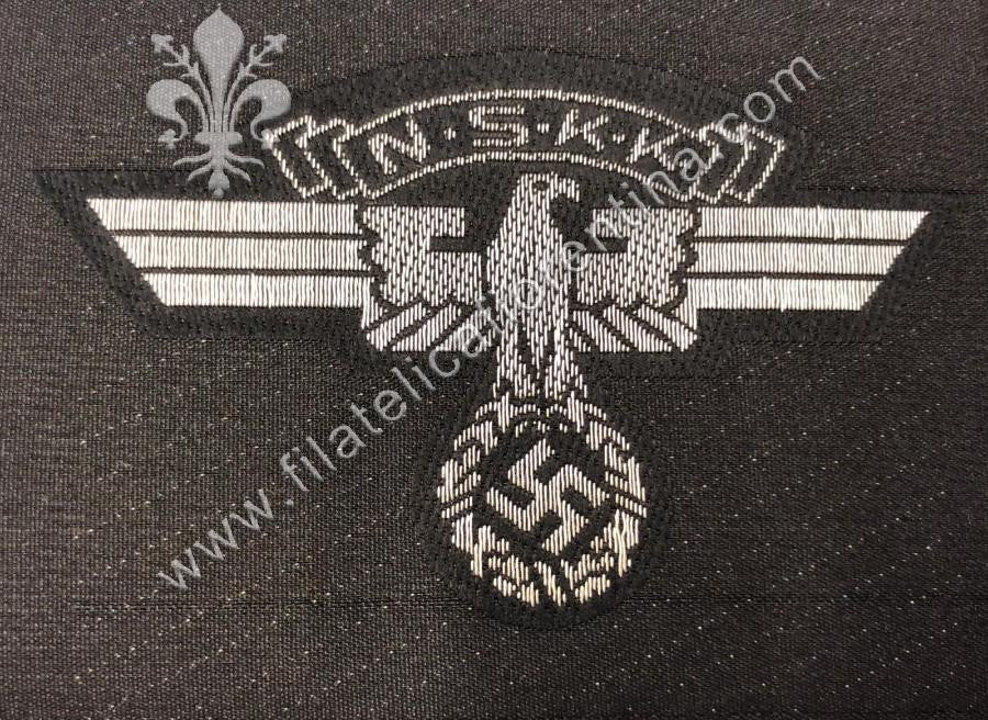 Distintivo da truppa del N.S.K.K Nationalsozialistisches Kraftfahrkorps in seta