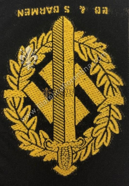 Distintivo per meriti sportivi nelle SA - in seta - grado oro