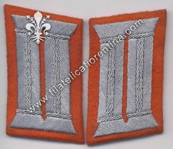 Mostrina da Ufficiale da waffenrock con waffenfarbe arancio - Polizia Militare