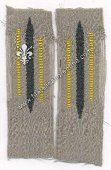 Mostrina reparti di cavalleria (waffenfarbe giallo) - Variante di qualità inferiore