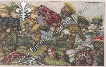 I bambini neri scappano - Illustratore BERTIGLIA