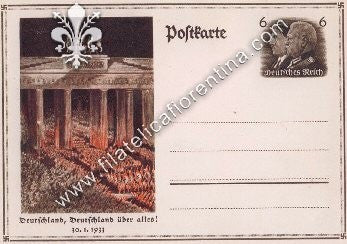 Cartolina commemorativa della nomina a Cancelliere di Adolf Hitler