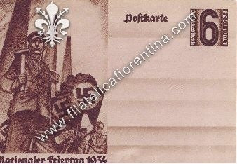 Cartolina commemorativa del 1° Maggio 1934 - Festa dei lavoratori