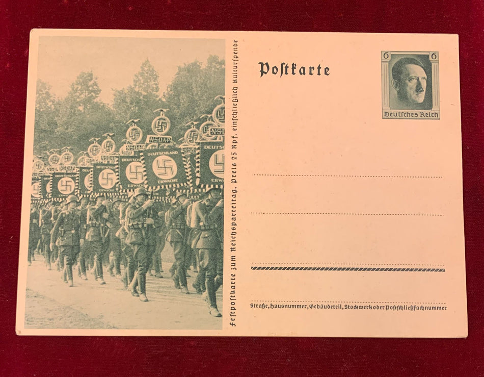 Cartolina di propaganda del Partito NSDAP