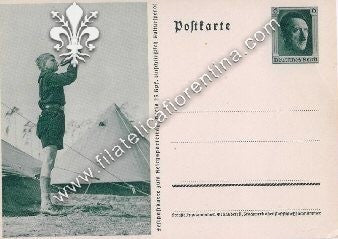 Cartolina di propaganda della Hitlerjugend - Gioventù Hitleriana