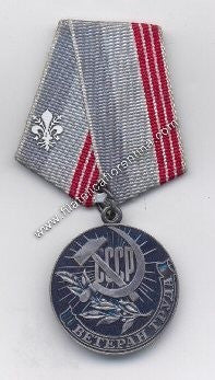 Medaglia per i veterani del lavoro