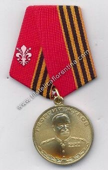 Medaglia per il centenario della nascita del Generale Zukov