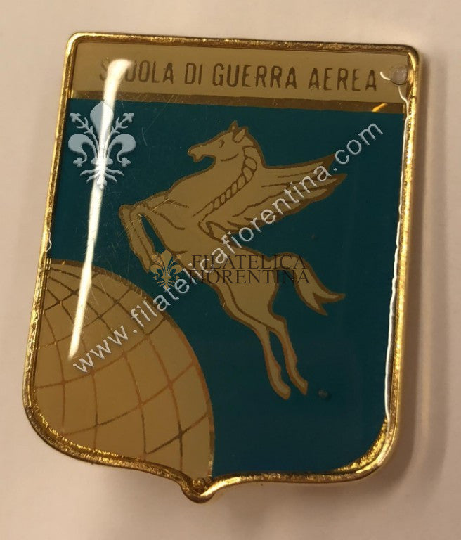 Distintivo della Scuola di Guerra Aerea - modello euro confezioni ( vetrificato )