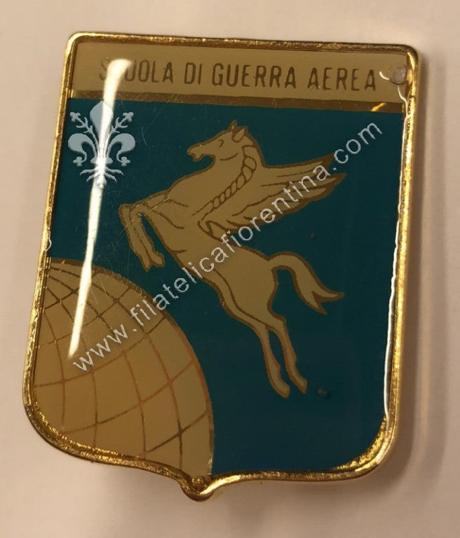 Distintivo della Scuola di Guerra Aerea - modello euro confezioni ( vetrificato )