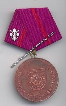Medaglia per fedele servizio nella Difesa Civile della DDR 3^ Classe