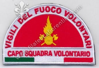 Distintivo Capo squadra Volontario dei Vigili del fuoco