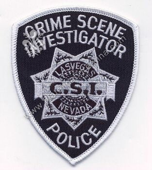 Distintivo della polizia investigativa Crime Scene Investigator - C.S.I. - LAS VEGAS