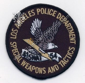 Distintivo SWAT  del dipartimento di polizia di armi speciali e tattiche - LOS ANGELES