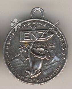 Distintivo del Reparto Alpini impegnati sul Fronte dell' Est 1940/1944