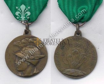 Medaglia della XIII^ Adunata annuale del 10° Alpini a Napoli 1932