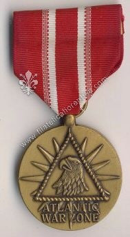 World War II Campaign - Atlantic War Zone Medal