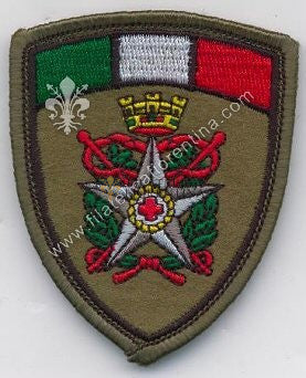 Distintivo scudetto New Croce Rossa Militare - con velcro