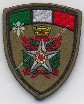 Distintivo scudetto New Croce Rossa Militare - con velcro