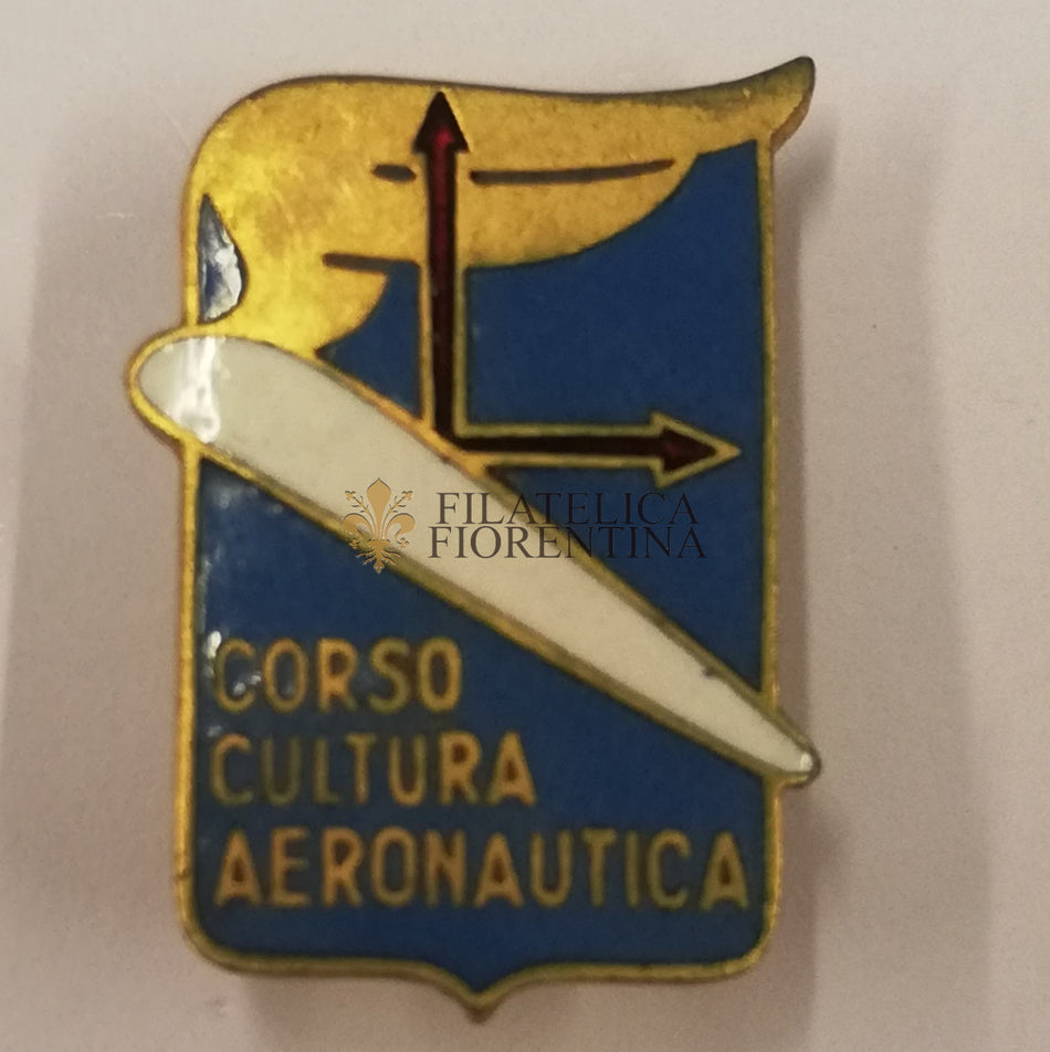 Distintivo Corso di Cultura Aeronautica - a spillo