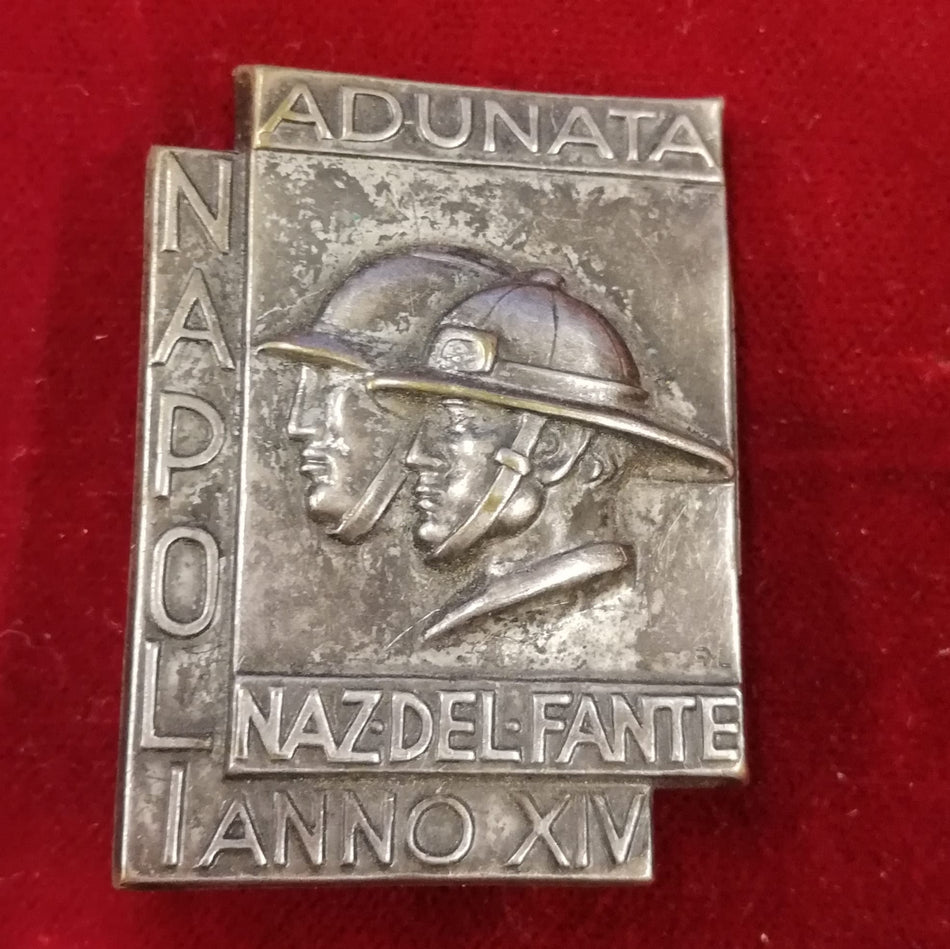Adunata Nazionale del Fante - Napoli 1936 A. XIV°