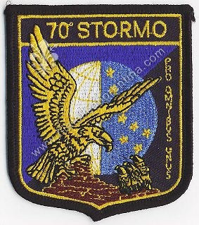 Distintivo del 70° Stormo - mod. in panno