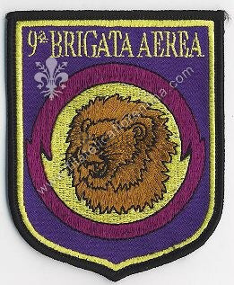 Distivo della  9^ Brigata aerea
