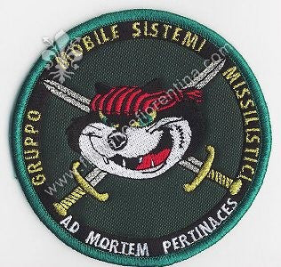 Distintivo del Gruppo mobile Sistemi Missilistici - " A.D MORTEM PERINACES "