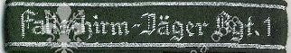 FALLSCHIRM - JÄGER Rgt. 1 - da Ufficiale