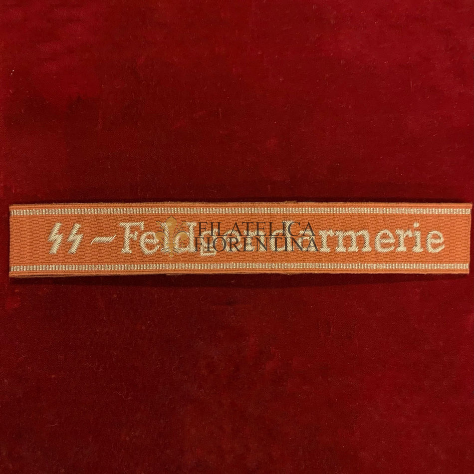 Divisione Feldgendarmerie - da Ufficiale - su fondo rosso/arancio
