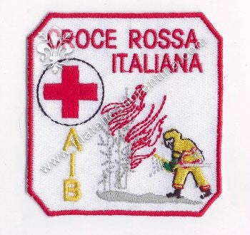 Distintivo della C.R.I. Antincendio