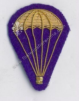 Brevetto Paracadutisti - su fondo blu