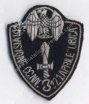 Distintivo della 3^ Divisione CC.NN. -  21 Aprile -  " LIBICA "