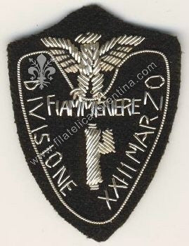 Distintivo Fiamme Nere - Divisione XXIII Marzo