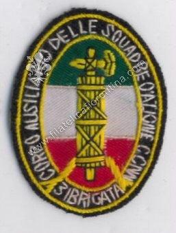 Distintivo della 3^ Brigata squadre D' Azione del corpo ausiliario - CC.NN.