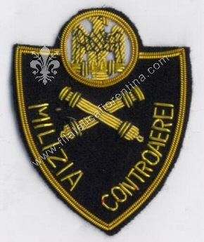Distintivo da Ufficiale della Milizia Controaerei