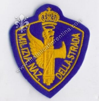 Distintivo della Miliza Nazionale della Strada - Modello in panno