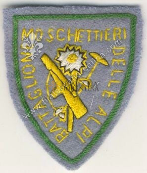 Distintivo Battaglione Moschettieri delle Alpi