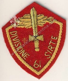 Distintivo Divisione 61 Sirte