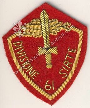 Distintivo Divisione 61 Sirte