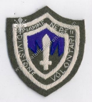 Distintivo della Divisione Volontari - " FIAMME NERE "