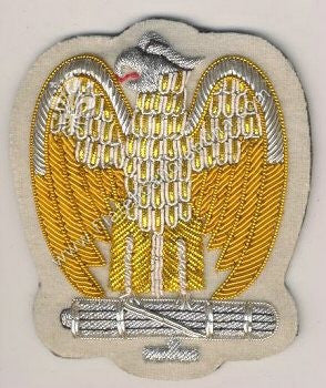 Fregio da berretto Ministeriale - su fondo bianco