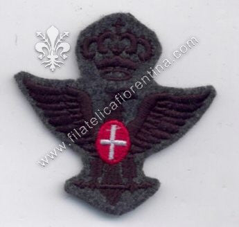 Fregio da Ufficiale Generale -  nero su grigio/verde