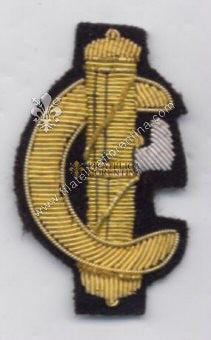 Fregio da Ufficiale della Gioventù Fascista Musulmana - fasci albanesi