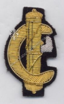 Fregio da Ufficiale della Gioventù Fascista Musulmana - fasci albanesi